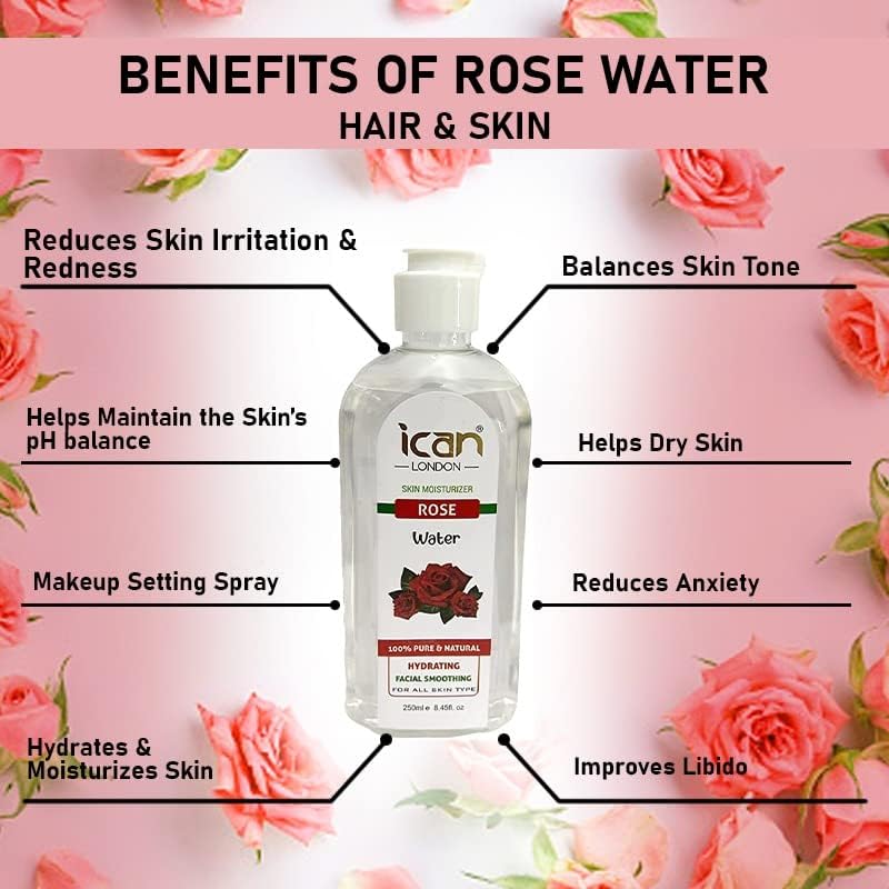 Rose water for facial 250ml image 2