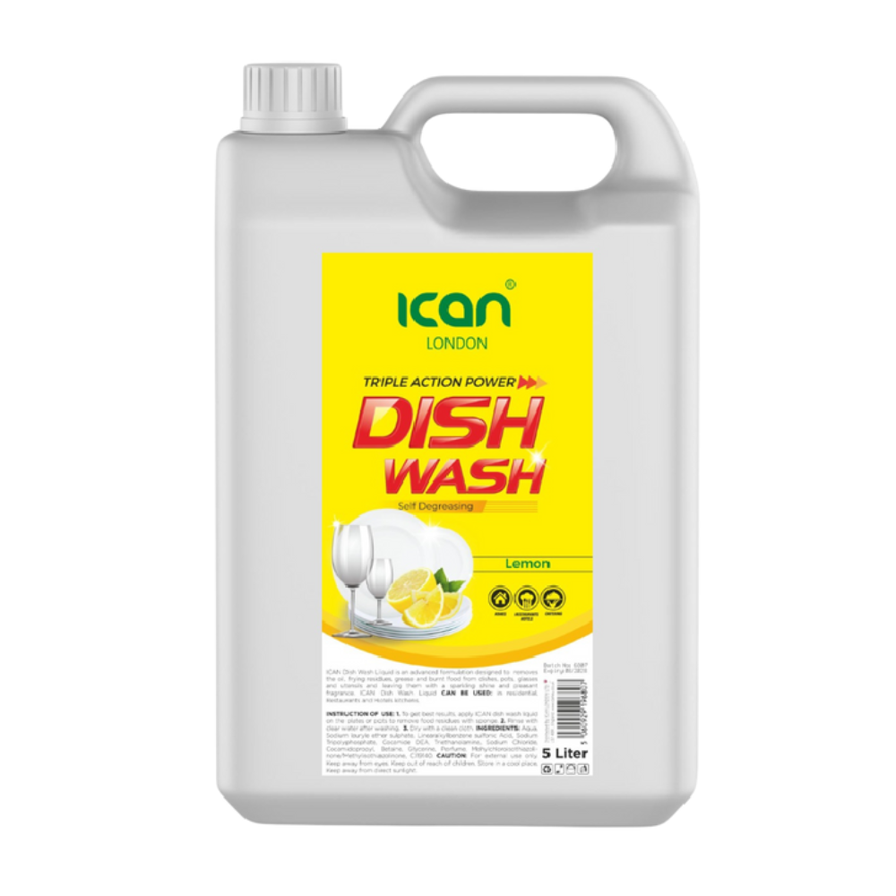 iCAN London Triple Action Power Dish Wash – Lemon image 0