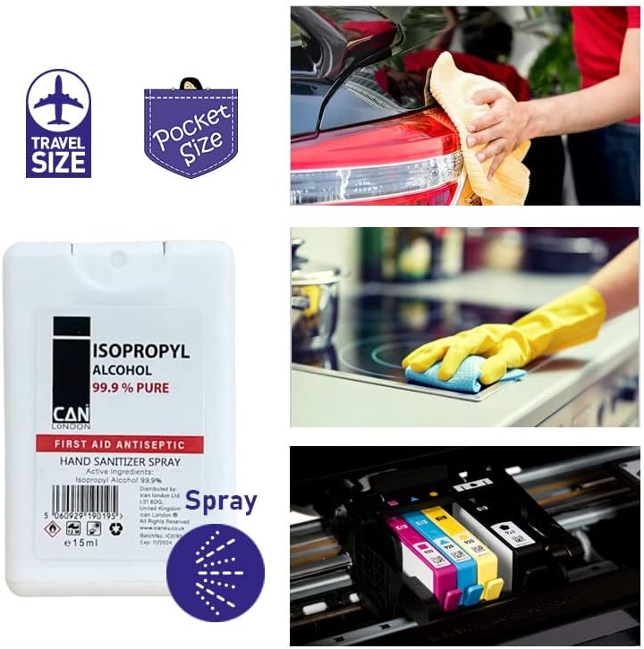Antiseptic hand sanitizer spray image 5