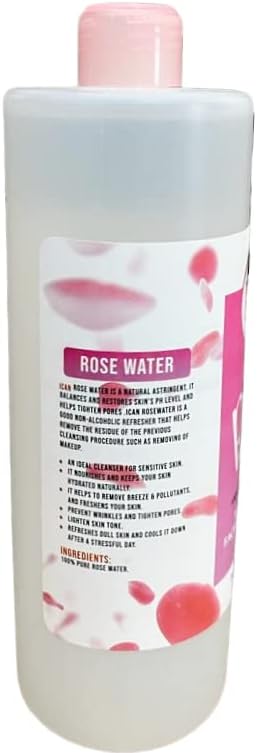 Natural Rose Water 500ml image 3