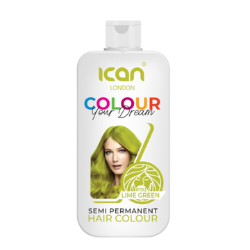 iCAN London Semi-Permanent Hair Colour – Lime Green image 0