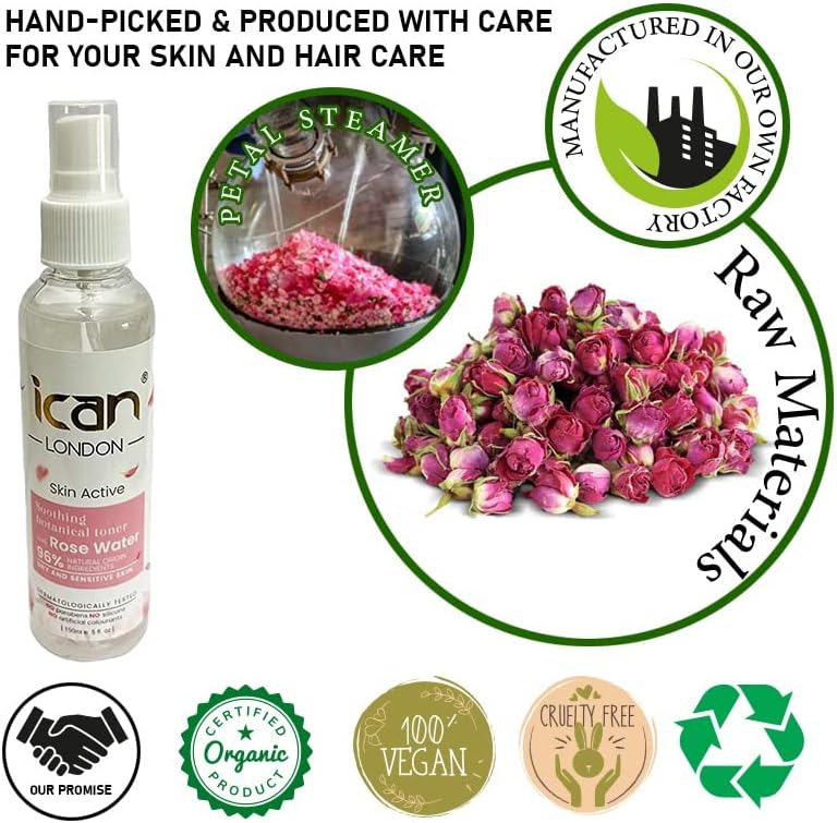 BOTANICAL ROSE WATER TONER MIST 150ML image 1