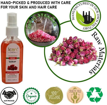 Red Rose water mist spray for facial image 1
