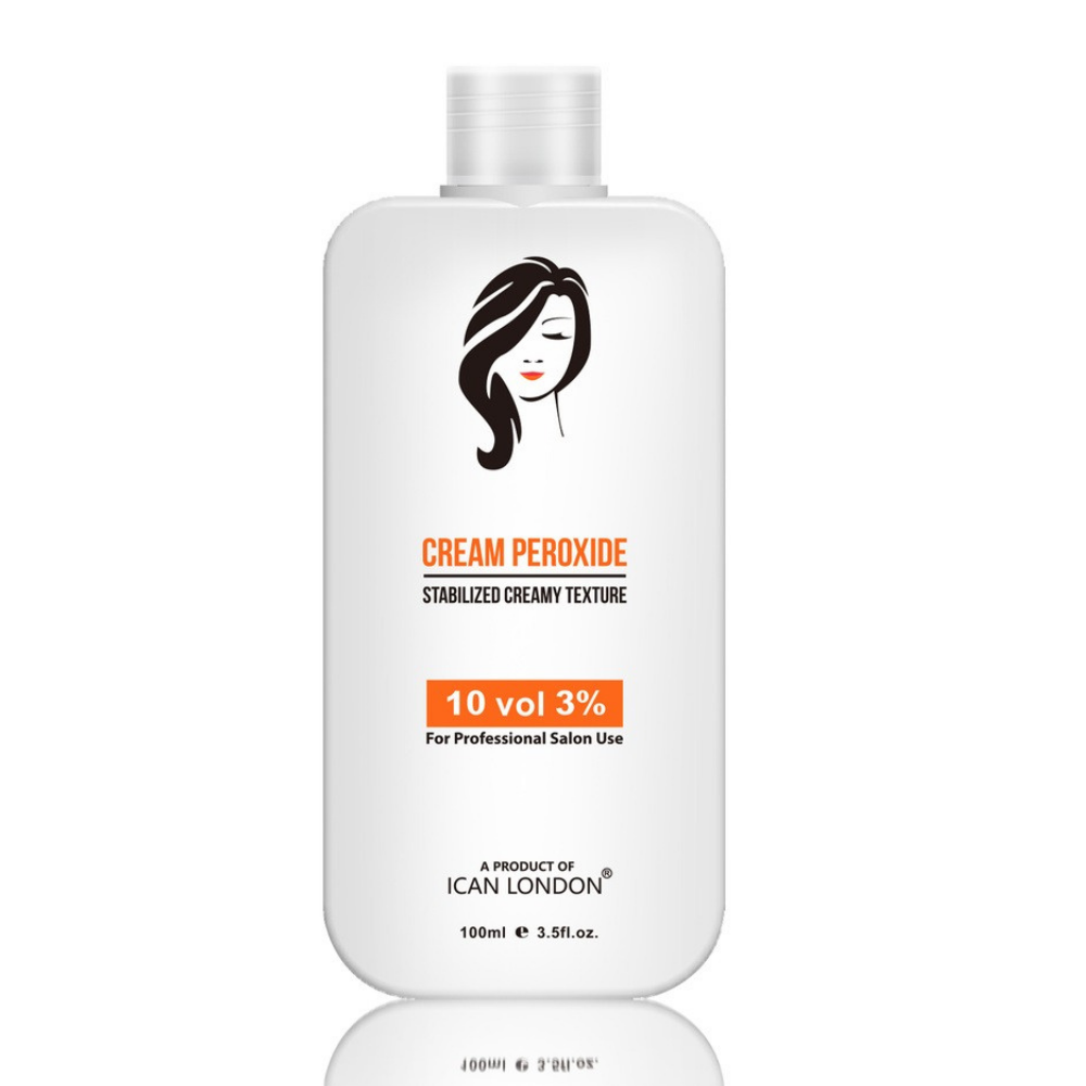 ican London Cream Peroxide 10 Volume 3% 100ml image 0