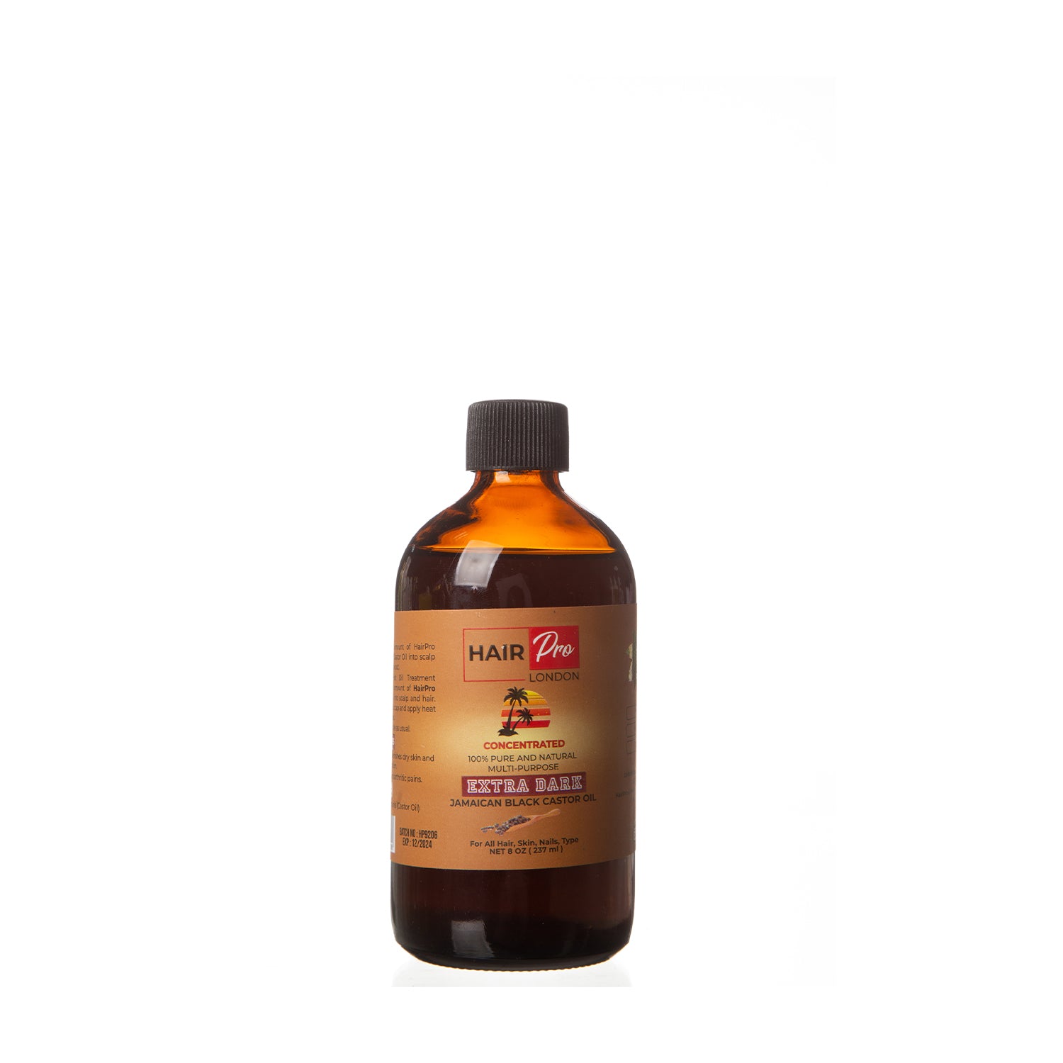 Pure Black Castor Oil - Extra Dark image 0