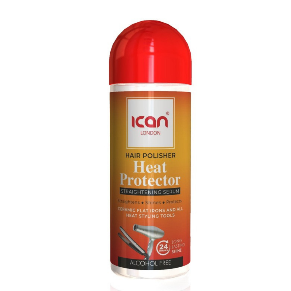 ICAN London Hair Polisher Heat Protector Spray image 1