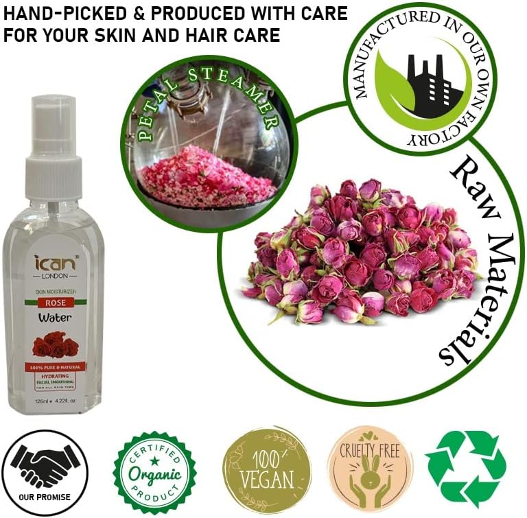 Rose Water Mist Spray for facial image 2