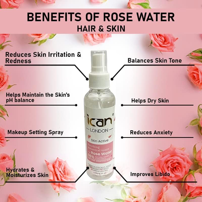 BOTANICAL ROSE WATER TONER MIST 150ML image 2