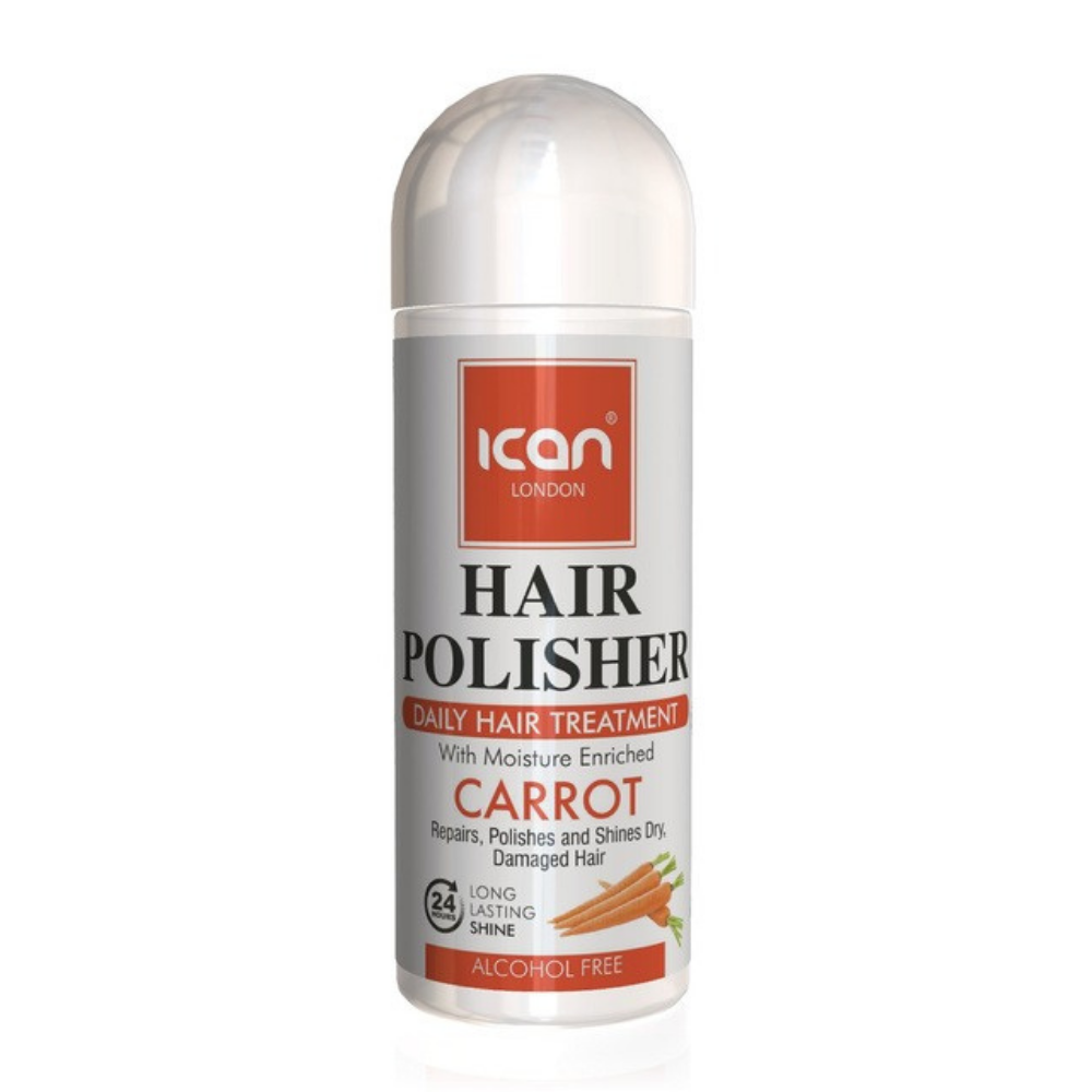 iCan London Carrot Smoothing Serum – Hair Polisher image 0
