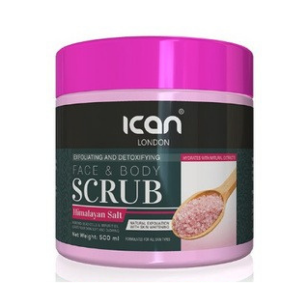 iCAN London Face & Body Scrub – Himalayan Salt image 0