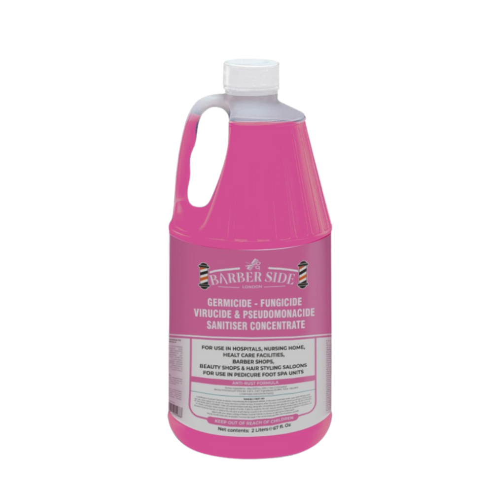 Barber side London Disinfectant Solution 2Liter pink image 0