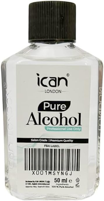 Pure Alcohol For Nail Gel Polish Prep & Wipe Residue Cleanser image 1
