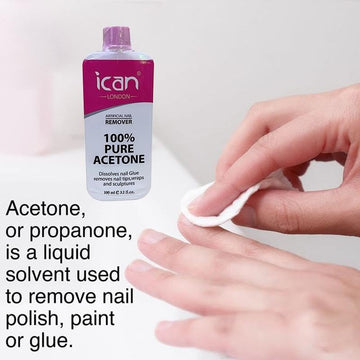 Pure Acetone Nail Polish Remover UV GEL image 1