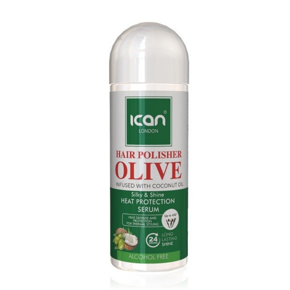 iCan London Olive Infused with Coconut Oil Smoothing Serum – Hair Polisher image 0