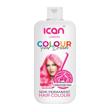 iCAN London Semi-Permanent Hair Colour – Carnation Pink image 0