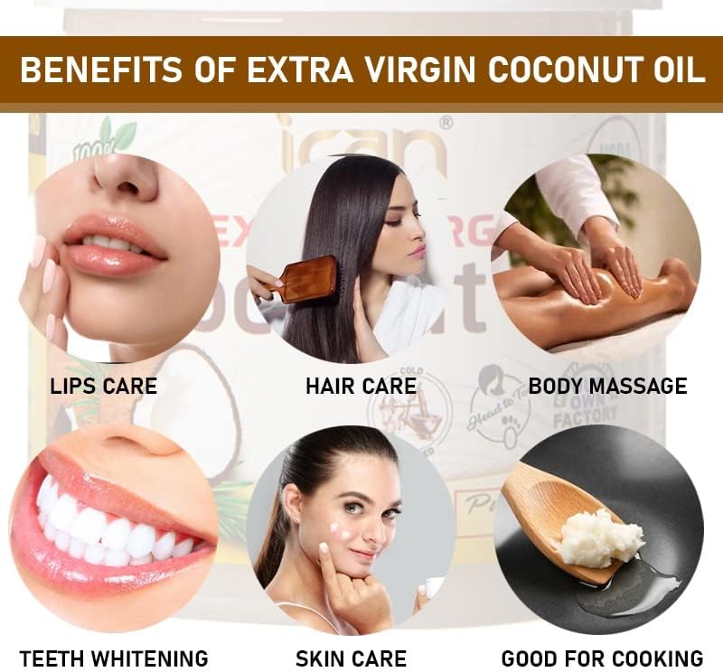 PURE & UNREFINED COCONUT OIL (448g) image 2