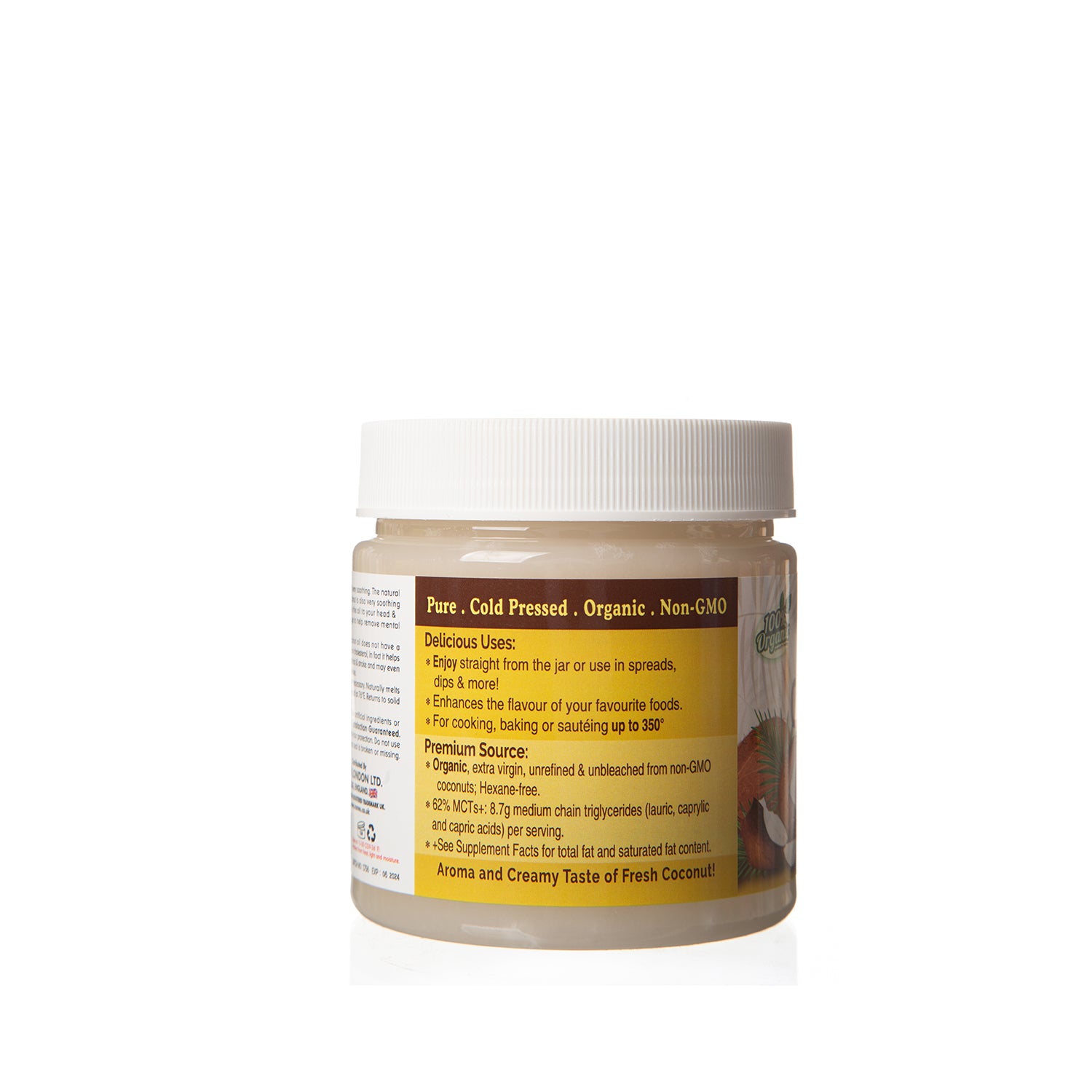 Extra Virgin Coconut Oil - Organic image 1