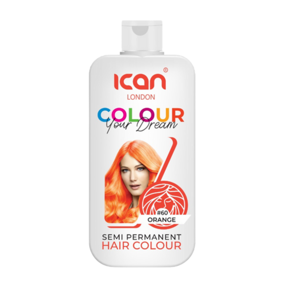 iCAN London Semi-Permanent Hair Colour – Orange image 0