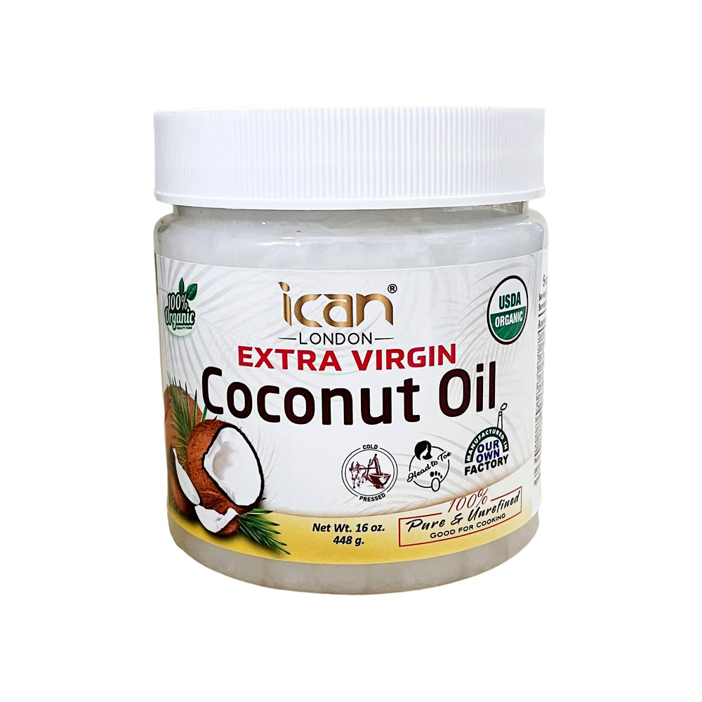 PURE & UNREFINED COCONUT OIL (448g) image 4