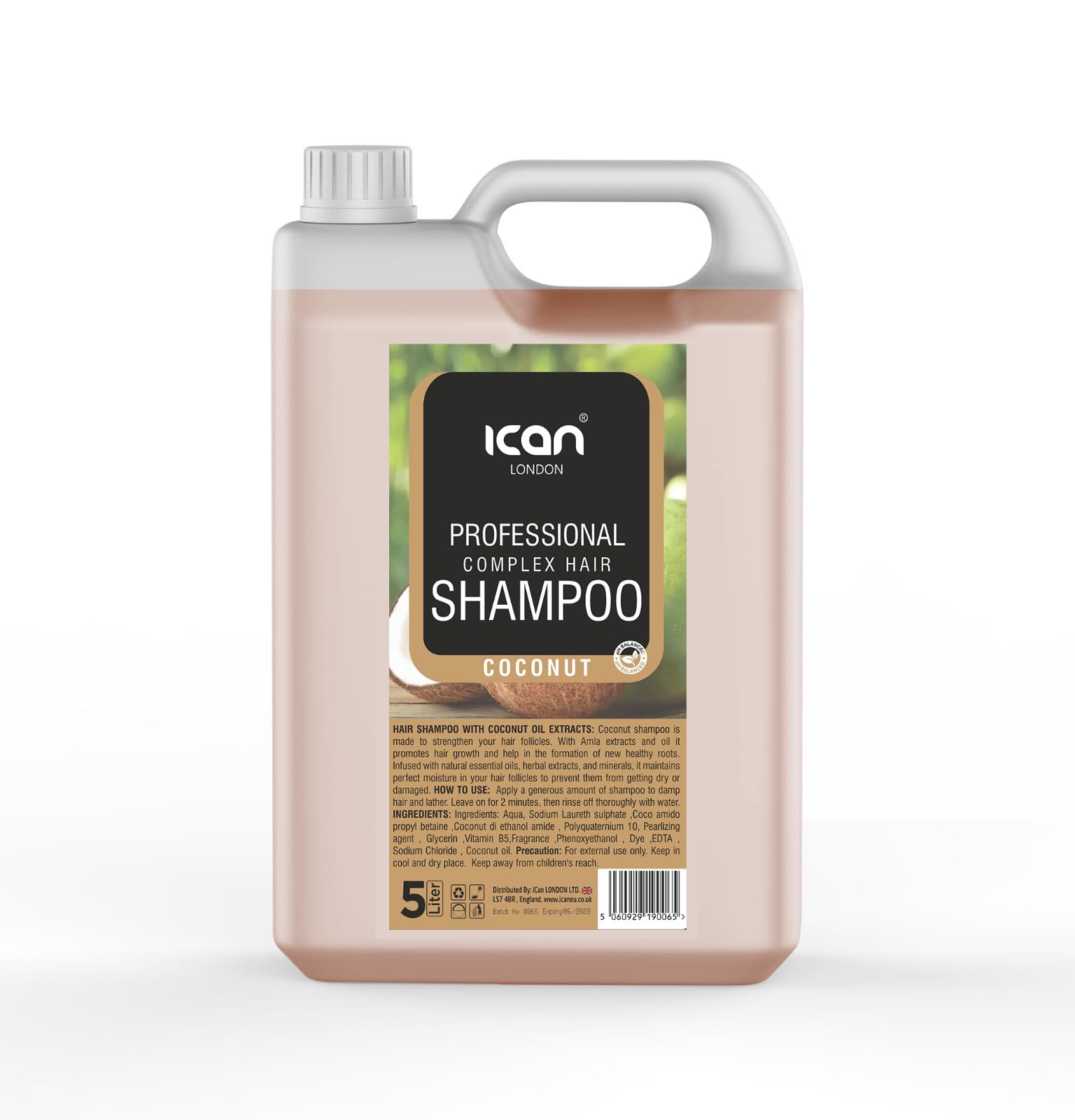 Coconut Oil Shampoo - 5000ml image 0