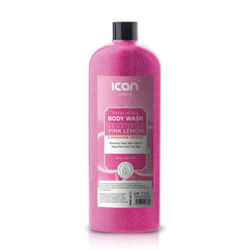 ican London Exfoliating Pink Lemon and Mandarin Orange Brightening Body Wash image 0