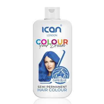 iCAN London Semi-Permanent Hair Colour – Capri Blue image 0