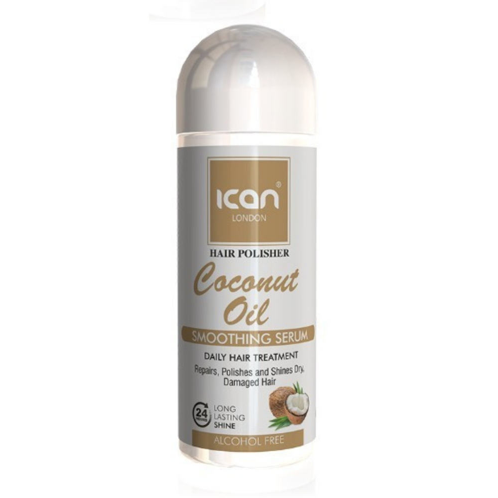 iCan London Coconut Oil Smoothing Serum – Hair Polisher image 0