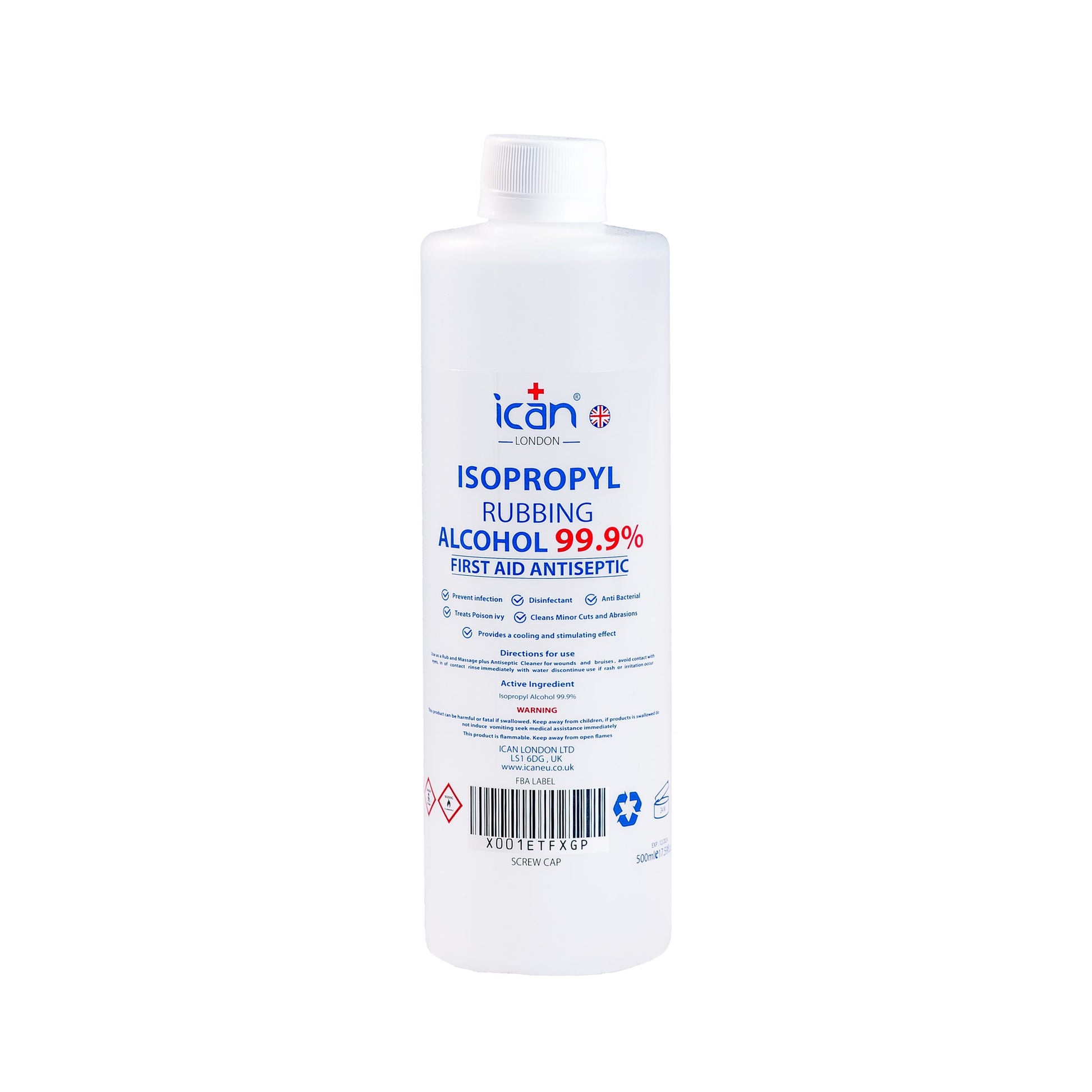 Isopropyl Rubbing Alcohol 100% image 2