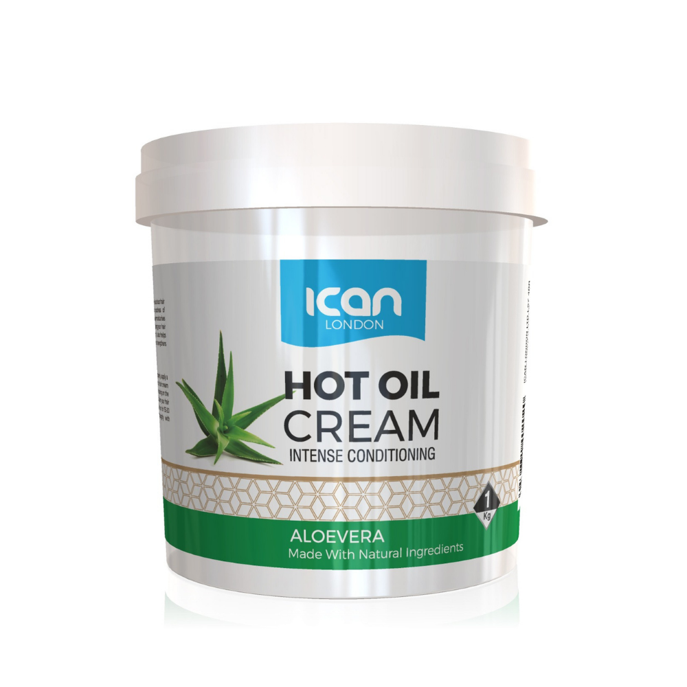 iCAN London Aloe Vera Hot Oil Cream Intense Conditioning image 0