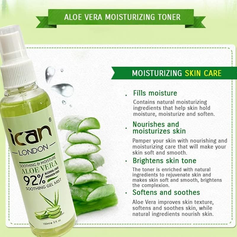 ALOE VERA SOOTHING & MOISTURE BODY MIST 150ML image 1
