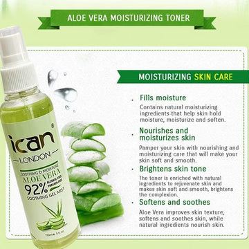 ALOE VERA SOOTHING & MOISTURE BODY MIST 150ML image 1