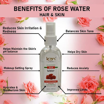 Rose Water Mist Spray for facial image 1