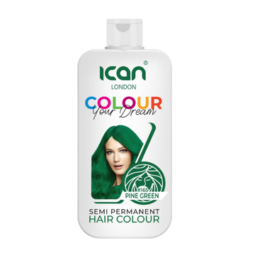 iCAN London Semi-Permanent Hair Colour – Pine Green image 0