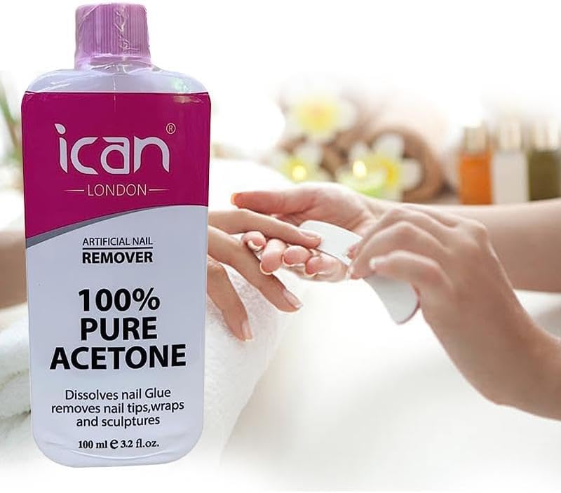 Pure Acetone Nail Polish Remover UV GEL image 3