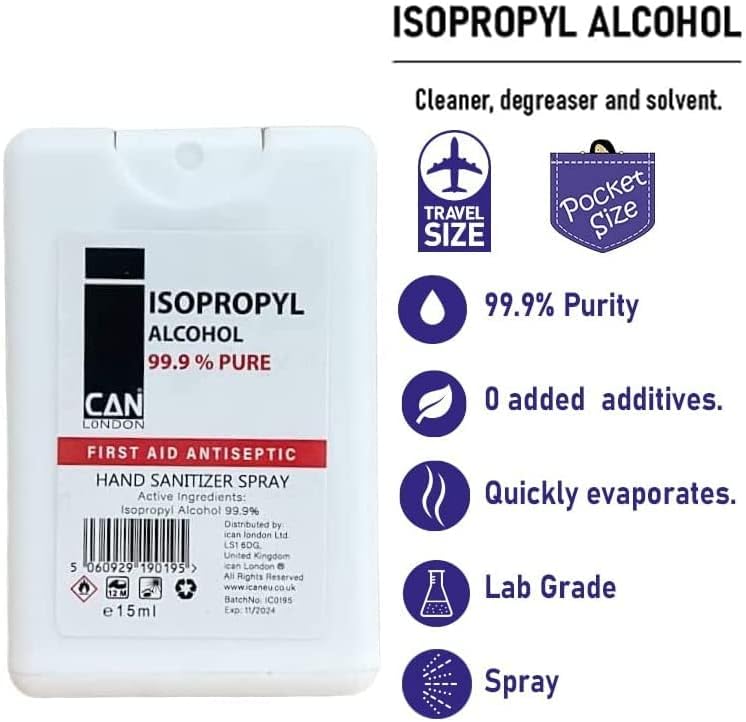 Isopropyl Alcohol Hand Sanitizer Spray image 3