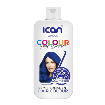 iCAN London Semi-Permanent Hair Colour – Atlantic Blue image 0
