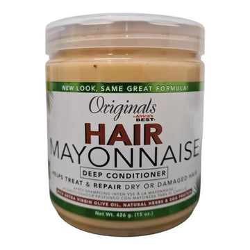 Deep Conditioning Hair Mayonnaise Treatment 500ml - Intensive Moisture & Protein Hair Mask for Dry, Damaged & Weak Hair, Restorative Conditioning Treatment for Soft & Strong Hair